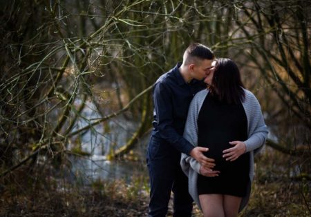 sesja ciążowa w plenerze szczecin fotograf foto studio